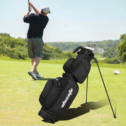 Lightweight Golf Stand Bag - Fits 5-9 Clubs -