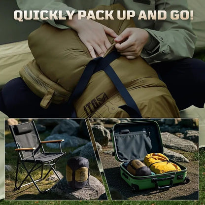 Cold Weather Lightweight Mummy Sleeping Bag