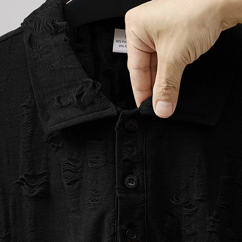 Men s Casual Short Sleeve V- Neck T-Shirts