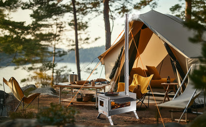 Hot Tent Portable Wood Burning Stove