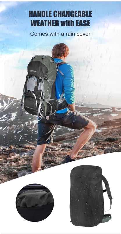 Explorer Internal Frame Backpack with Rain Cover