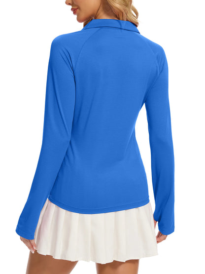Women's Long Sleeve Quickly Dry Golf Shirts