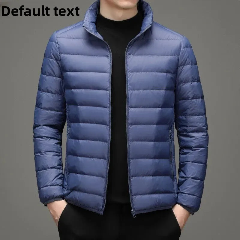 Lightweight Winter  Fleece Lined Cotton Jacket for Men