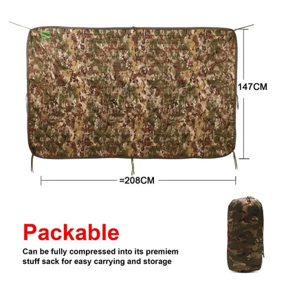 Camping Hunting Camouflage Water Repellent Poncho