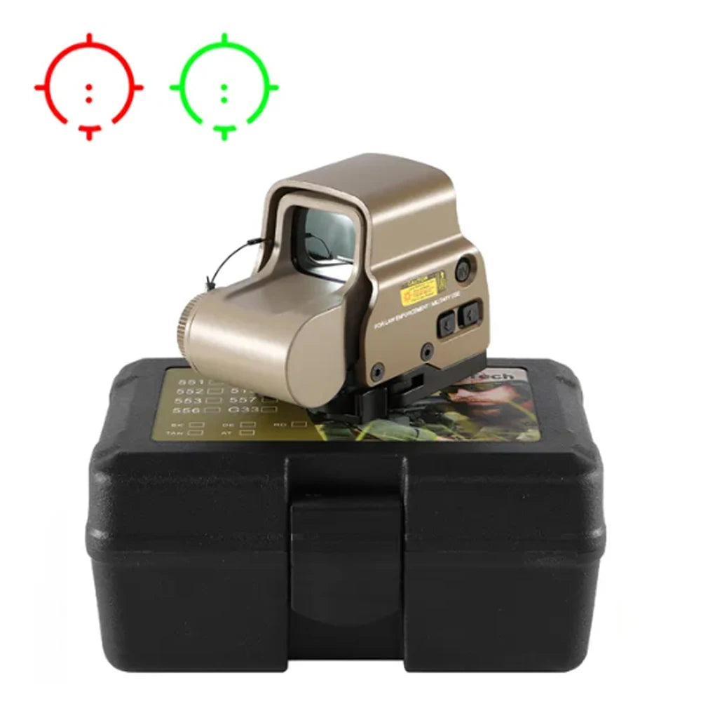 Red /Green Dot Holographic Sight, Quick Mount