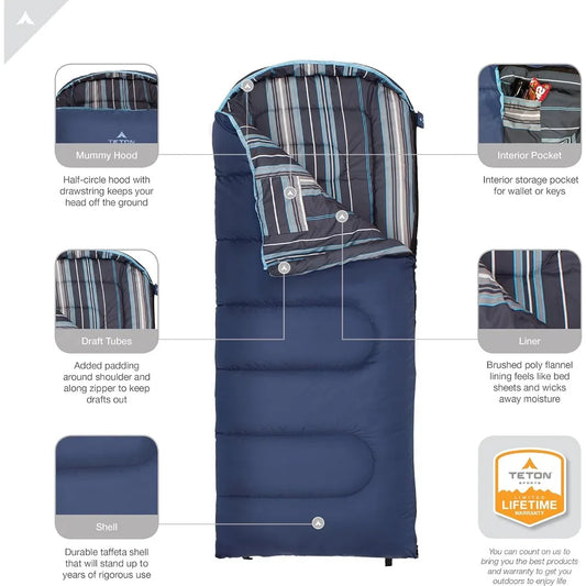 Junior, Warm Cold-weather Sleeping Bags
