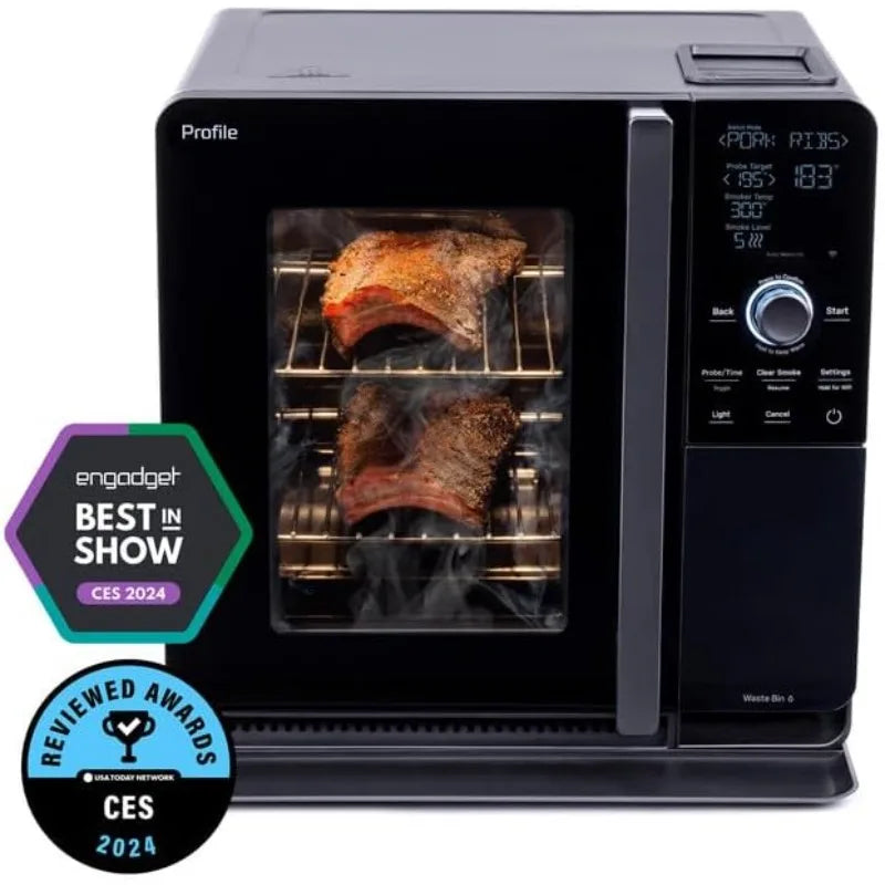 Electric Countertop Indoor Pellet Smoker,BBQ