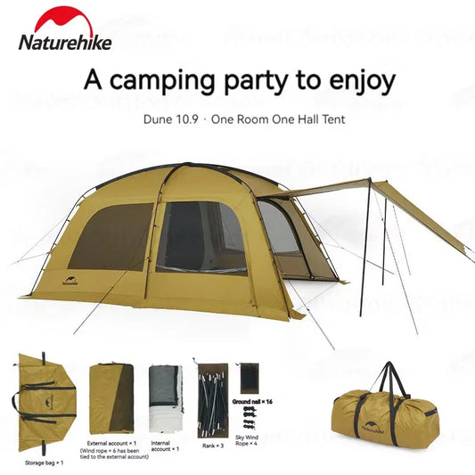 4 Seasons Large Space Tent With Chimney Hole