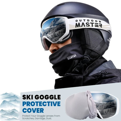 Outdoor Master Ski and Snowboard Goggles OTG Anti-Fog