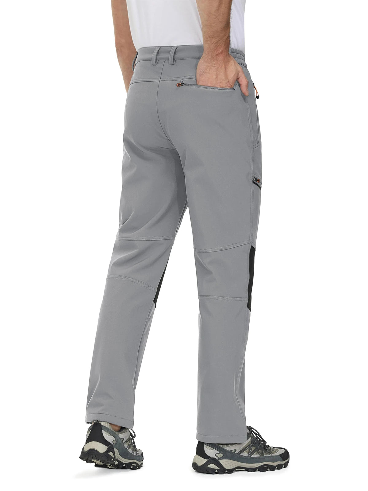 Waterproof Men's Winter Thicken Fleece  Hiking Pants