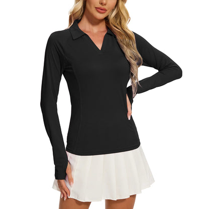Women's Long Sleeve Quickly Dry Golf Shirts