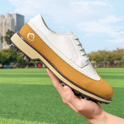 New Men Spiked Walking Golf Shoes Size 7-14