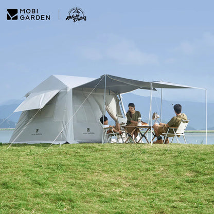 5.9 Outdoor Camping Vinyl Rainproof Sunscreen Tent