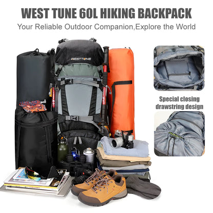 Explorer Internal Frame Backpack with Rain Cover