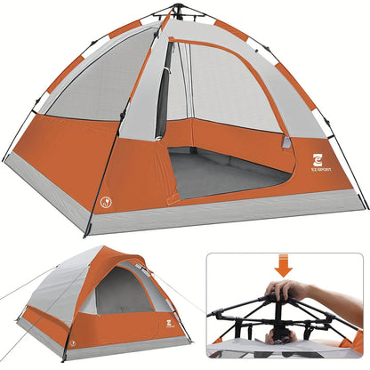 4 Person Instant Easy Set Up Camping Tent
