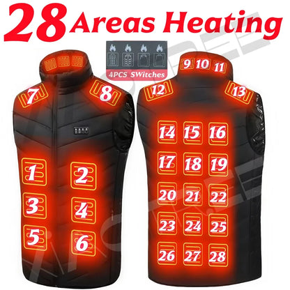 Heated Winter Womens /Men Electric Coats and Vests