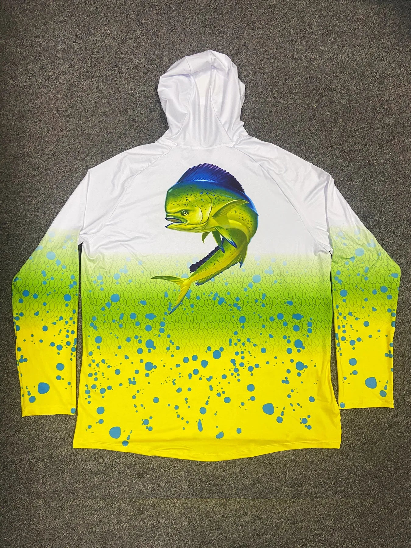 Men Long Sleeve Fishing Hoodie Sailing Shirt