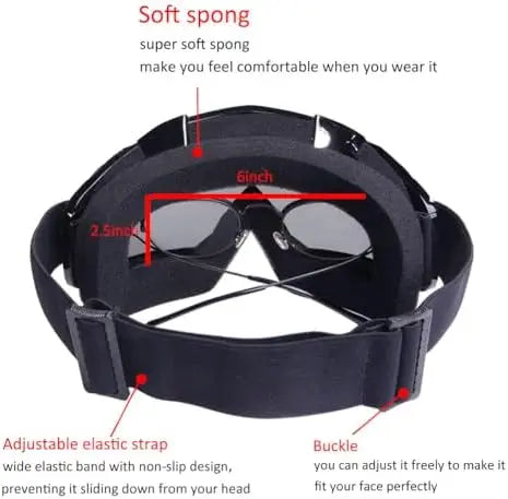 Dirt Bike Goggles Set for All Ages