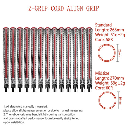 13PCs Golf Club Grip Standard/Midsize 60R