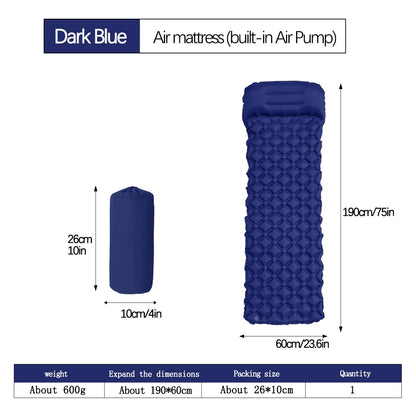 Inflatable Folding Sleeping Beach floating Pad