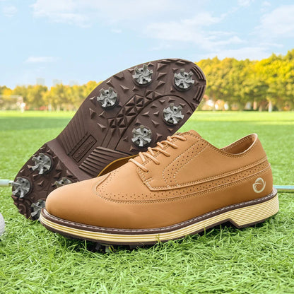 New Men Spiked Walking Golf Shoes Size 7-14