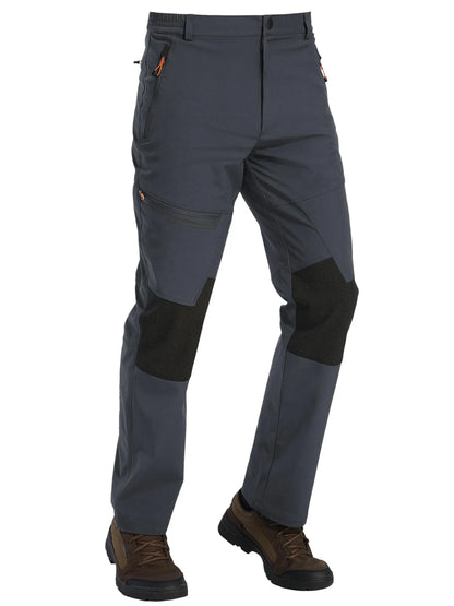 Waterproof Men's Winter Thicken Fleece  Hiking Pants