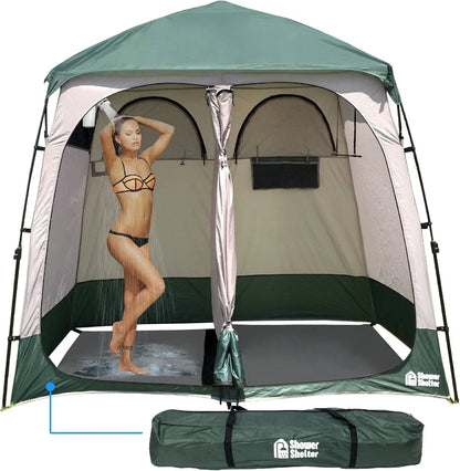 Portable Outdoor Pop-Up Shower Tent Enclosure