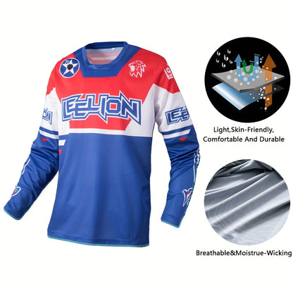 Summer Sweat Absorbing Motorcycle Shirt For Biking