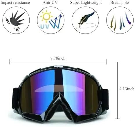 Dirt Bike Goggles Set for All Ages