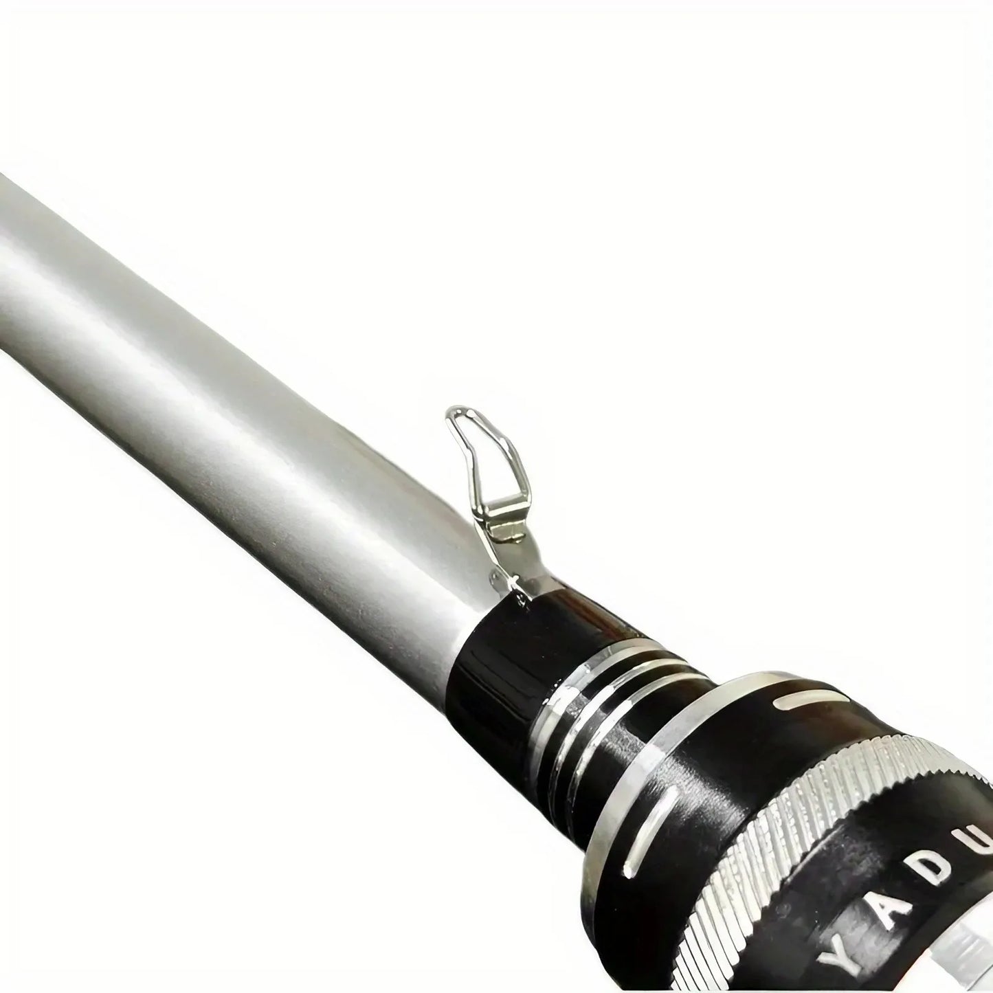 Silvery Carbon Fiber Lure Fishing Rod