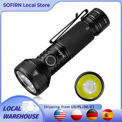 Rechargeable 2100lm LED Long Range Flashlight