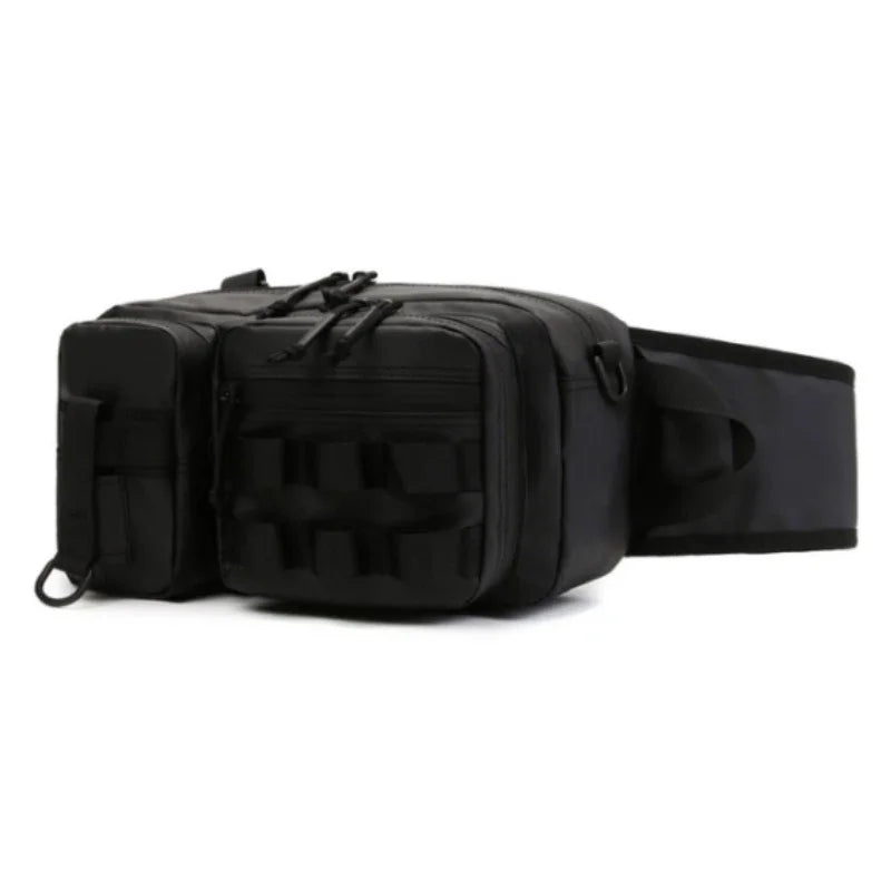 Male Hiking Crossbody Fishing Rod & Lure bag.