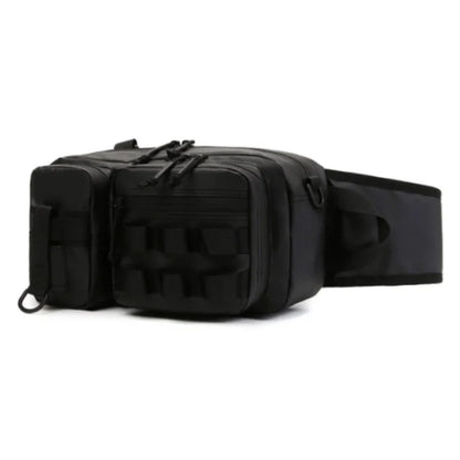 Male Hiking Crossbody Fishing Rod & Lure bag.