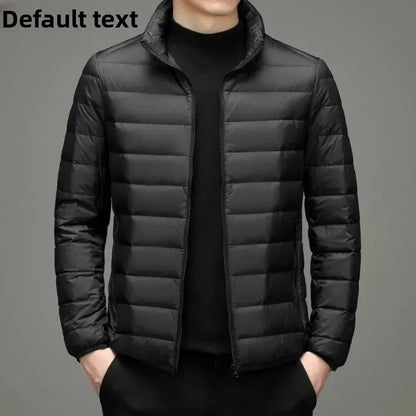 Lightweight Winter  Fleece Lined Cotton Jacket for Men