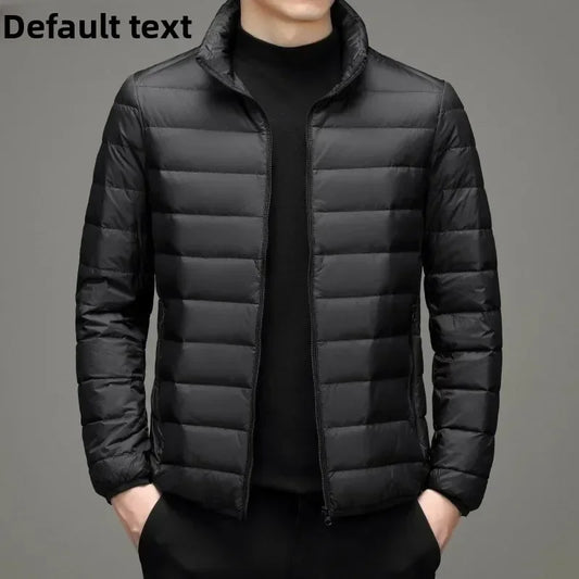 Lightweight Winter  Fleece Lined Cotton Jacket for Men