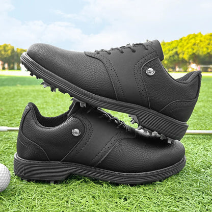 Golf Spiked Sneakers Walking Footwears for Golfers
