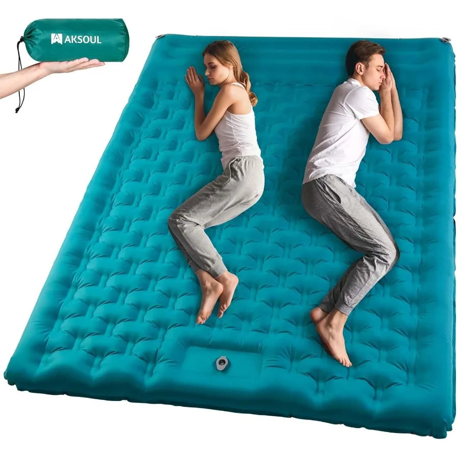 Double inflatable Extra Thick Camping Sleeping Pad