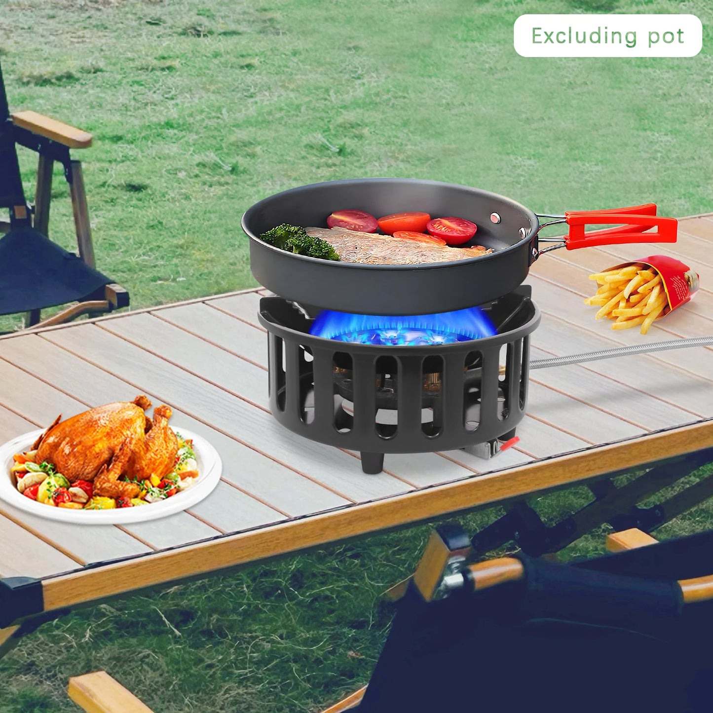 Portable Outdoor Camping Stove with Storage Bag