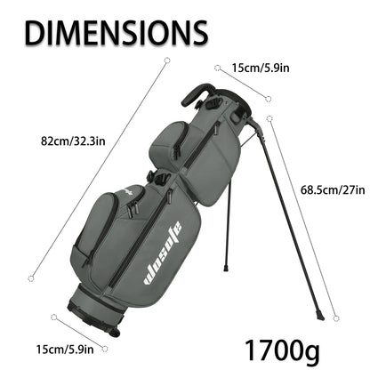 Lightweight Golf Stand Bag - Fits 5-9 Clubs -