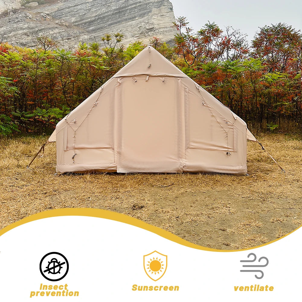 8 Person Inflatable Adult Luxury Camping, Stove Plug,