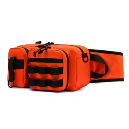 Male Hiking Crossbody Fishing Rod & Lure bag.