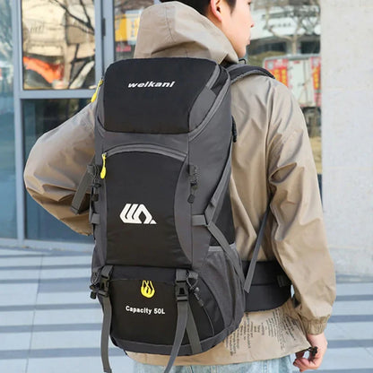 50L Waterproof Large Hiking Men Large Rucksack
