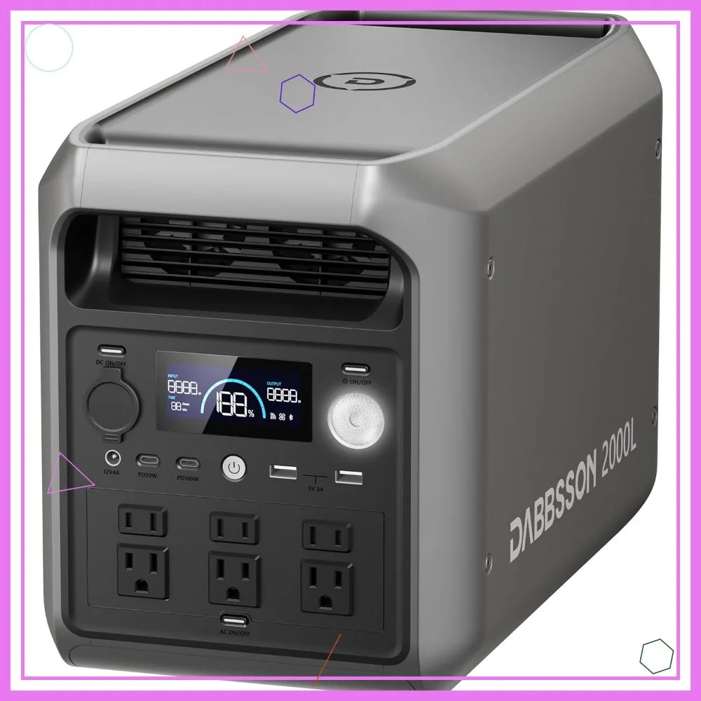 2048Wh Portable Power Station,
