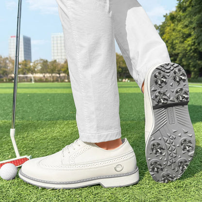 New Men Spiked Walking Golf Shoes Size 7-14