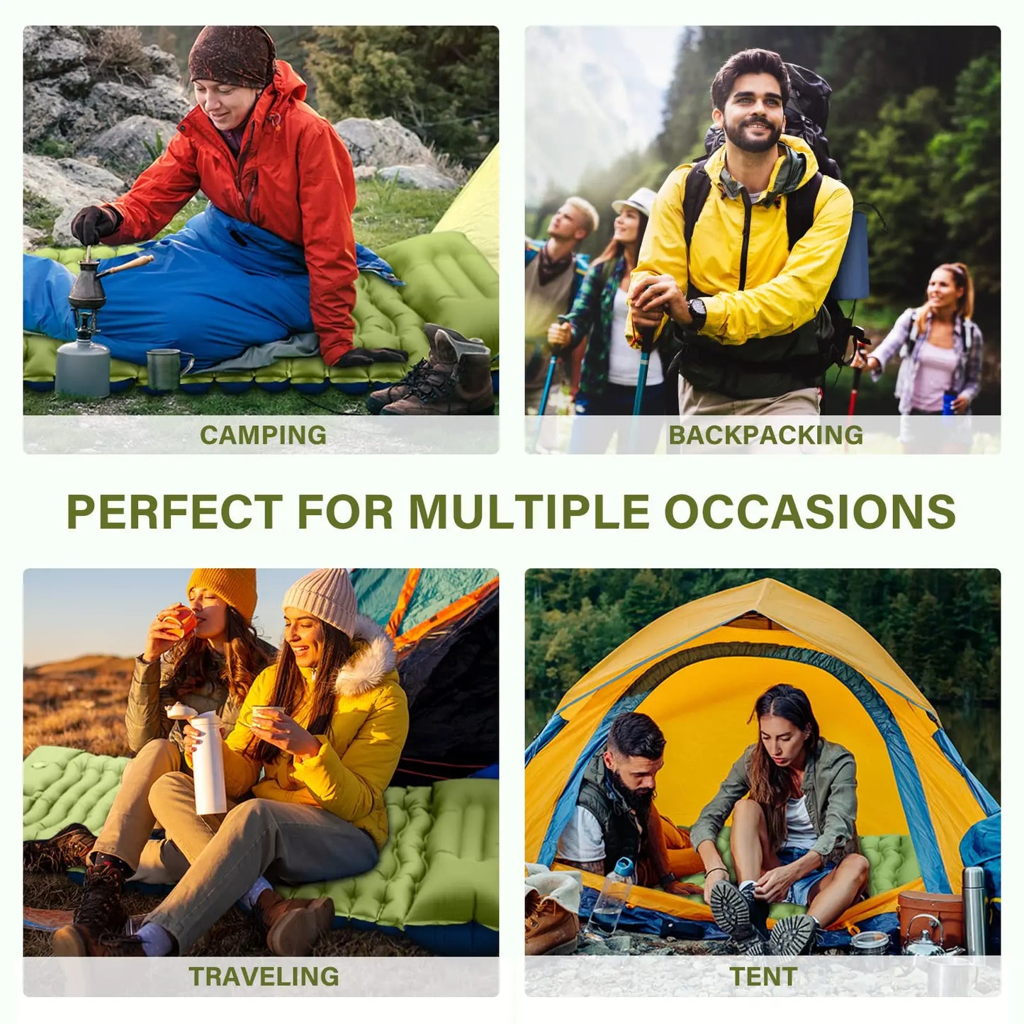 Ultralight Inflatable Camping Sleeping Pad