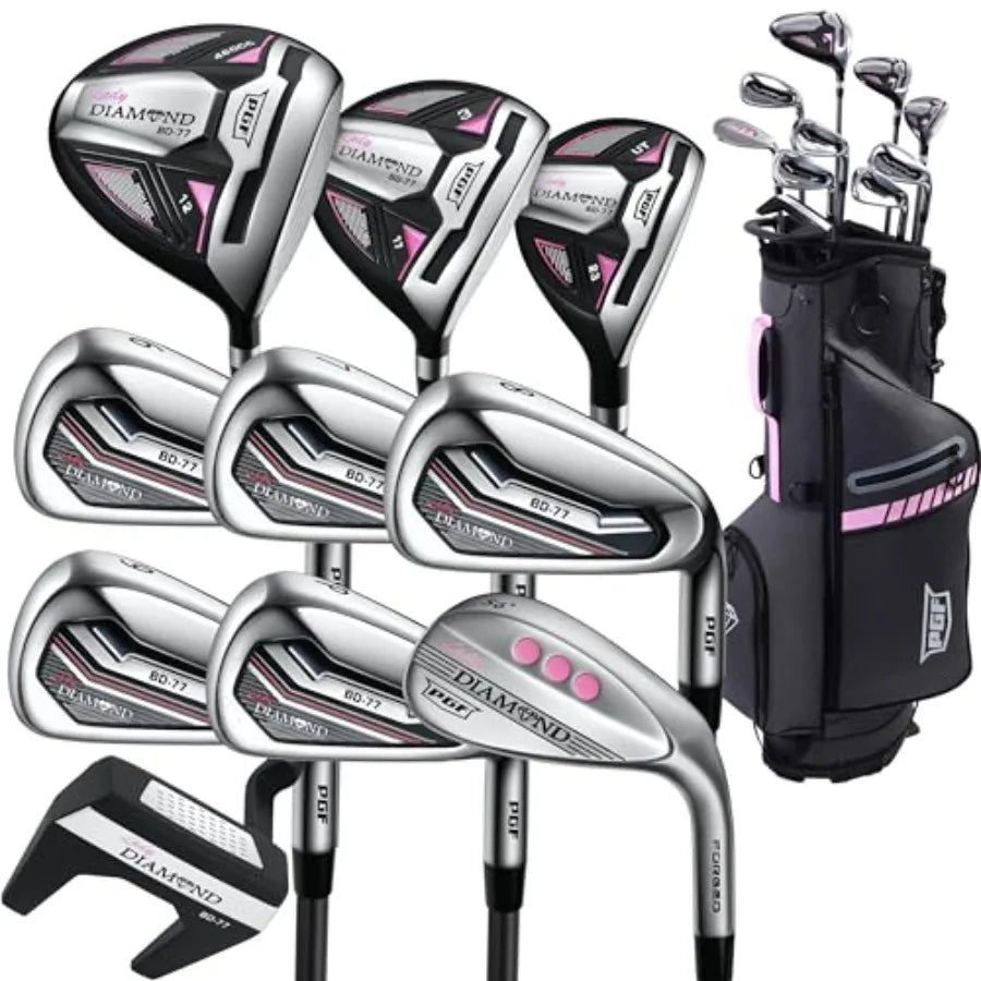 Complete Golf Club Package Set for Men Women