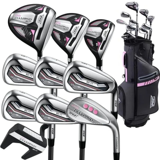 Complete Golf Club Package Set for Men Women
