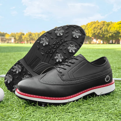 New Men Spiked Walking Golf Shoes Size 7-14