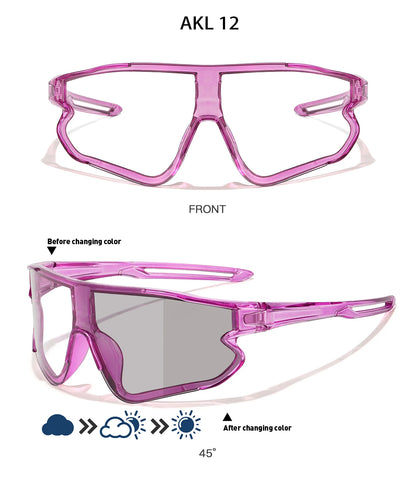 Men Women Sports Big Frame Windproof Goggles