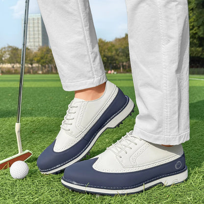 New Men Spiked Walking Golf Shoes Size 7-14